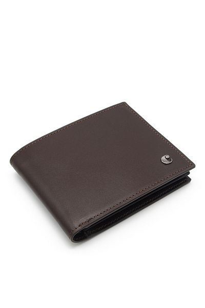 Cacharel Мъжки кожен портфейл - кафяв Analin, модел 2363D06