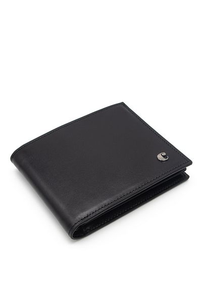 Cacharel Men's Wallet - Black Analine Leather, Model 2363a55