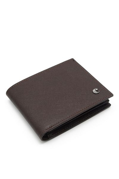 Cacharel Мъжки кожен портфейл, кафяв, зима - 2363W18