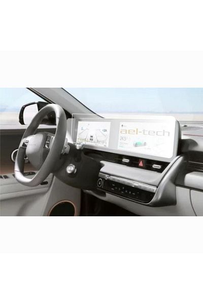 ael-tech For Hyundai Ioniq 5 - 12.3 Inch Digital Instrument and Navigation Nano Screen Protector 2023 2024