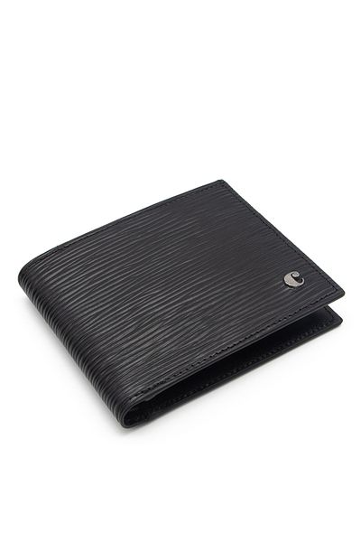 Cacharel Men's Leather Wallet - Black A.shell 2664a3k