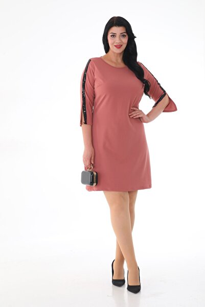 KIRIŞIK ΓΥΝΑΙΚΕΙΑ ΚΟΝΤΗ ΦΟΡΕΜΑ ΜΕ ΠΕΡΛΕΣ ΛΕΠΤΟΜΕΡΕΙΕΣ