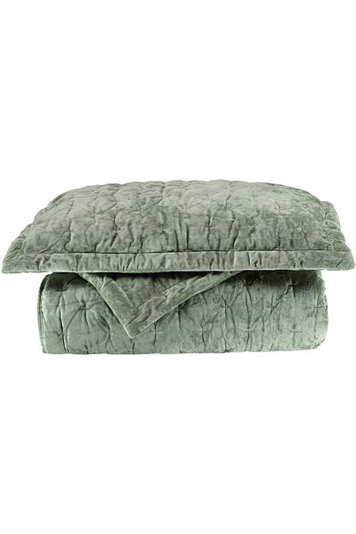 Sarev Metis Green Double Bedspread Set