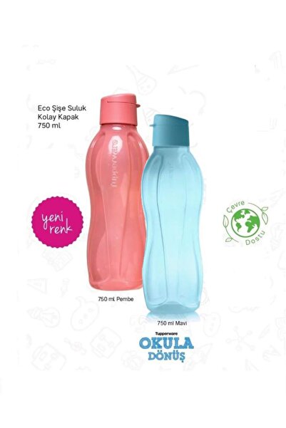 Tupperware Eco Şişe Suluk 750 Ml.2 li