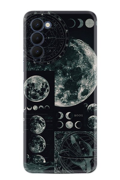 Camon 18 Kılıf Hayat Serisi Desenli Ay Resimleri -Stock Code 2014