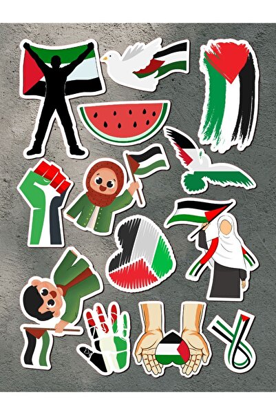 One Little Happiness Özgür Filistin (2) Temalı Sticker Seti | Bullet Journal ...