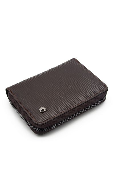 Cacharel Унисекс кафяв кожен портфейл - A.Shell Модел 24375A4K