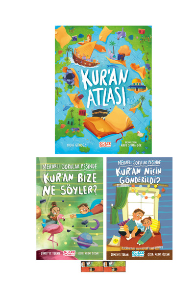 Gülce Kitap 2.3.sınıf-Kuran Atlası Meraklı Sorular Peşinde-Kuran Niçin Gönder...