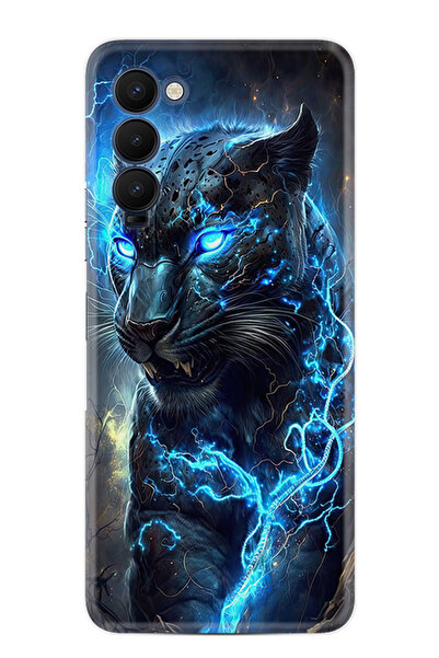 Camon 18 Kılıf Hayat Serisi Desenli Black Panther -Stock Code 2019