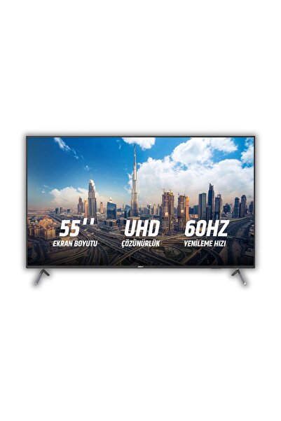 DAHUA F400 55" 60Hz 9.5ms 4K UHD IPS LED CCTV Ofis Monitör Kumandalı 5000:1 k...