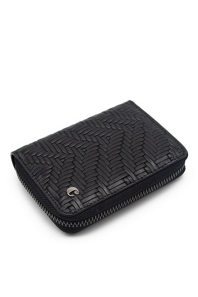 Cacharel Unisex Black Gladiator Leather Wallet - 24375g65