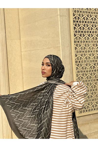 19V69 ITALIA Italian Jacquard Series Shawl with Gift Set 70x190 cm