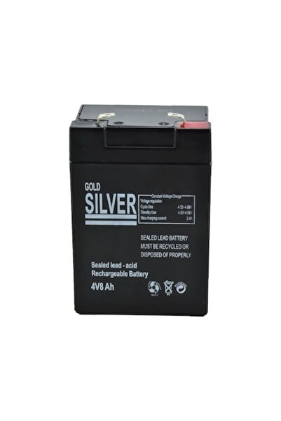 GoldSilver 4v 8ah Bakımsız Kuru Akü