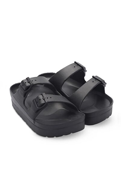 Slazenger Women's Black Arizona Eva Daily Slippers - Toal