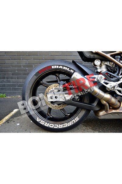bombtire Pirelli Diablo supercorsa Motorcycle stickers - 4 Pieces 1.9 Cm, Tir...