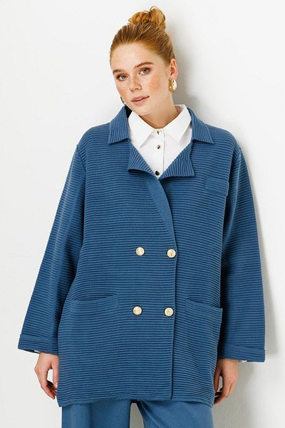Ghisa Knitwear Jacket Trousers Set