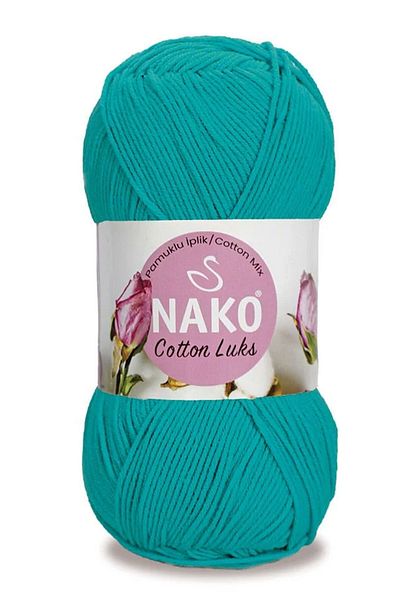 NAKO Βαμβακερό νήμα πλεξίματος πολυτελείας 100 gr Αριθμός χρώματος: 97581 ΚΑΛΑΜΙ