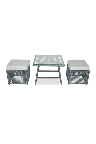 VAVRATTAN Shangai Puffy Oturma Bahçe Balkon Takımı