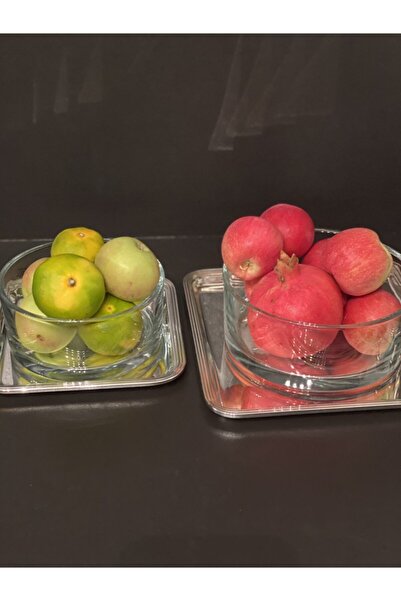 dekorasyon garajı Cylinder Glass Salad Bowl 16 Cm