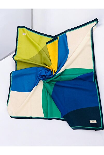 Akel Ψηφιακό μαλακό κασκόλ 95x95