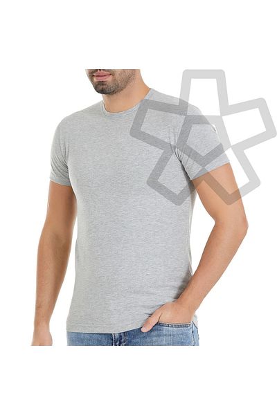 YILDIZ Ανδρικό T-Shirt 2 Li Grey Lycra Ksc 92