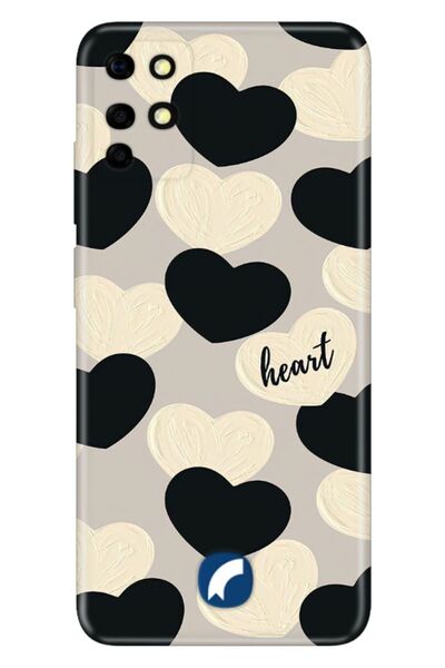 Reeder S19 Max - S19 Max L Kılıf Resimli Desenli Silikon Heart