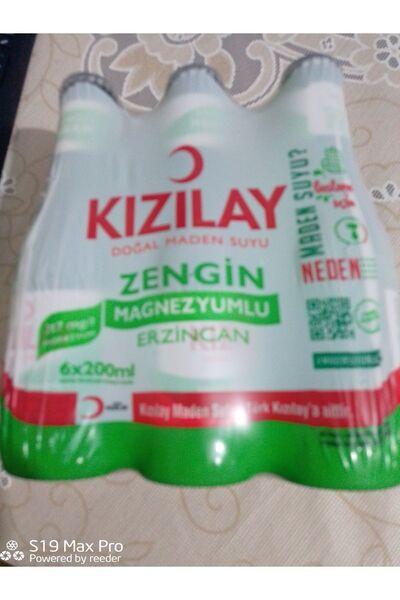 Kızılay Erzincan Soda 6 Li