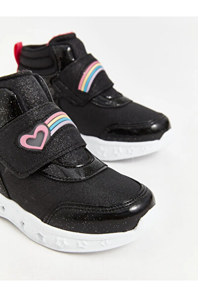 LC Waikiki Lcw Steps Girl's Lighted Black Sneakers