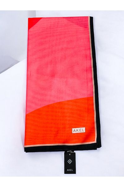 Akel Ψηφιακό μαλακό κασκόλ 95x95