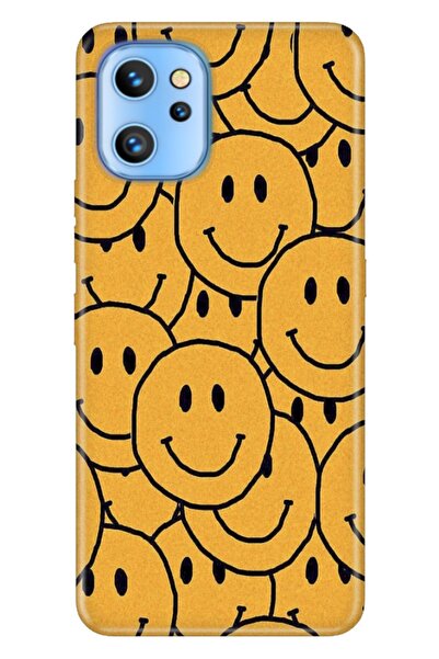 Reeder S19 Max Pro Kılıf Resimli Desenli Silikon Gülen Emoji
