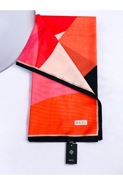 Akel Ψηφιακό μαλακό κασκόλ 95x95