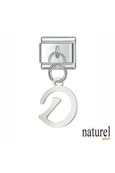 Naturel Tılsım 9mm Stainless Steel Charm - Italian