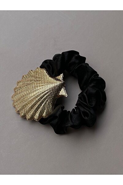 TwinsSis Store Cataramă din satin elastic cu dinte de midie