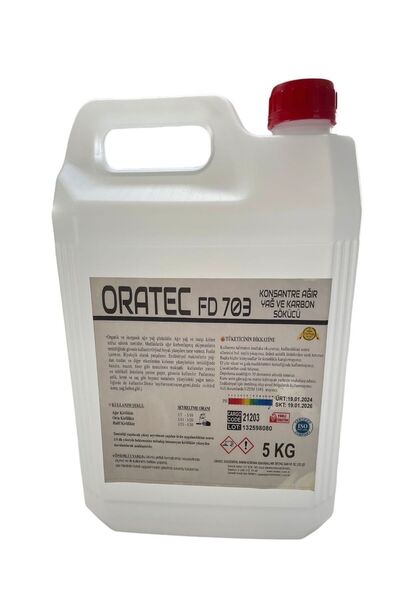 5 Kg Fd-703 Konsantre Ağır Yağ Ve Karbon Sökücü