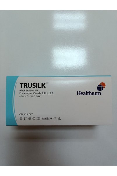 TRUSILK 4-0 (1.5METRİC) Emilemeyen Cerrahi Iplik