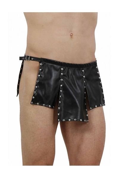 Bacio Costum de gladiator pentru bărbați din piele sexy