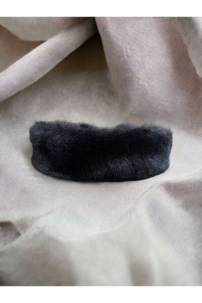 TwinsSis Store Coroană de pluș neagră