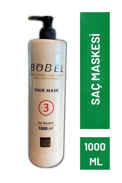 Bobel Botox Keratin Mask - 1000 Ml, Pack of 3