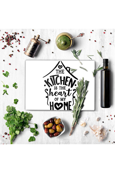 Genel Markalar Cam Kesme Tahtası Ve Sunum Tablası | the kitchen is the sheart...