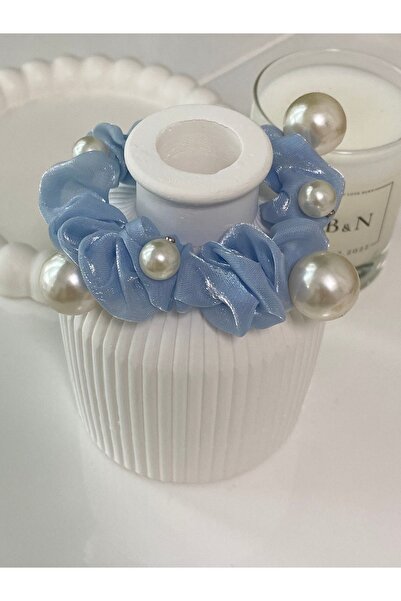 TwinsSis Store Cataramă elastică din tul satinat cu perle