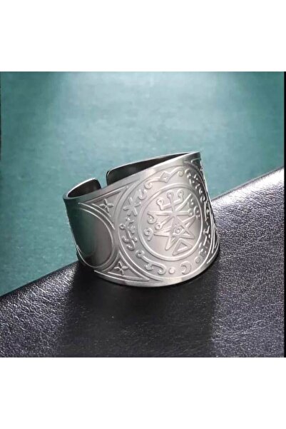 Alsade Sigil Of Lilith Anatanrıça Bağımsızlık Mühür Yüzük