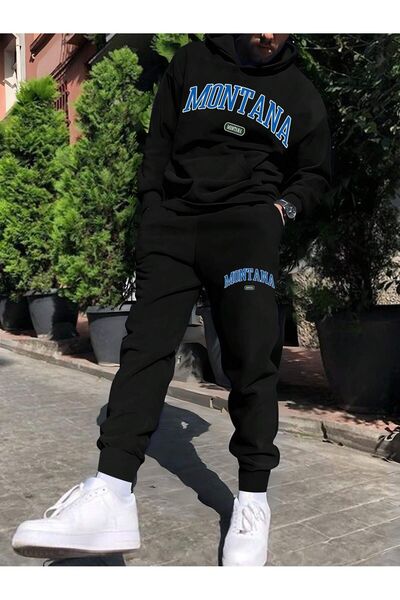 MODAVİBE Ανδρική φόρμα με κουκούλα - Modavibe