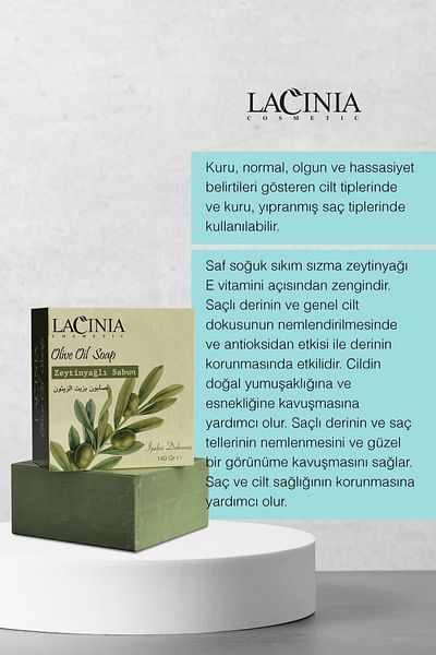 Lacinia 140 gr Olive Oil Herbal Soap