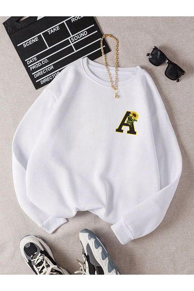 BENROMA Φούτερ Unisex Oversize - Crew Neck, Letter Printed