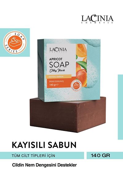 Lacinia 140gr Apricot Extract skin Care soap