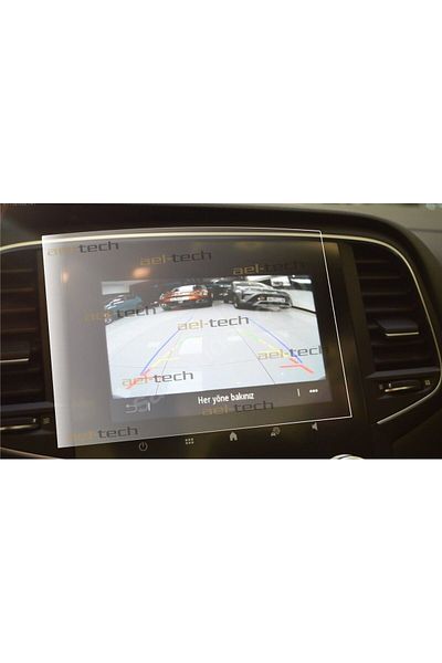 ael-tech Renault Megane Touch and Icon 7 inch Navigation compatible Nano Screen Protector 2023
