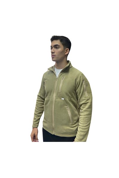 Boyacıoğlu Τactical Fleece Μπουφάν Χρώματος ÇöL