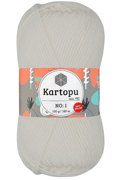 Kartopu No:1 Αντι-πιλίνγκ Πλεκτό Σχοινί Χειρός Ασπρόμαυρο K019