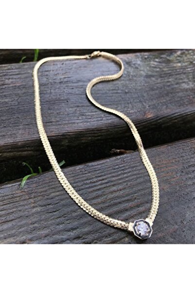 DİLEK KUYUMCULUK Balıksırtı Altın Kolye