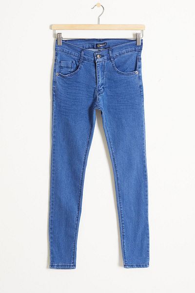 Cansın Mini Pantaloni jeans de bază pentru băiat albastru închis 12-17 ani 17746